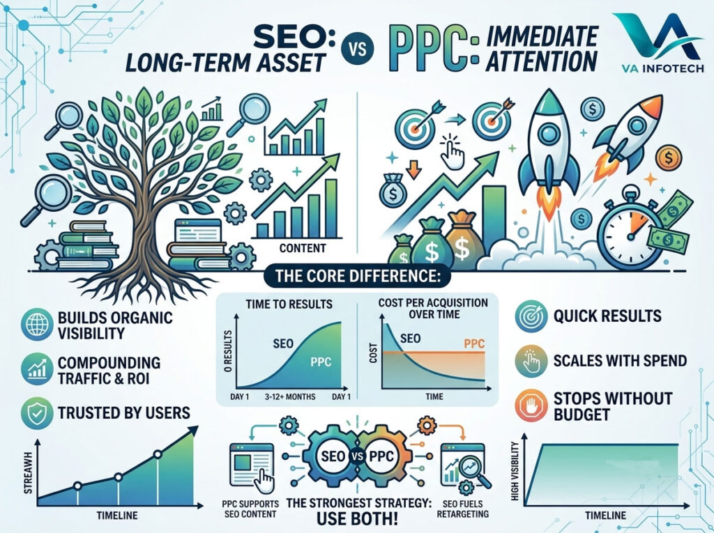 SEO vs PPC: Which One Gives Better Long-Term ROI?