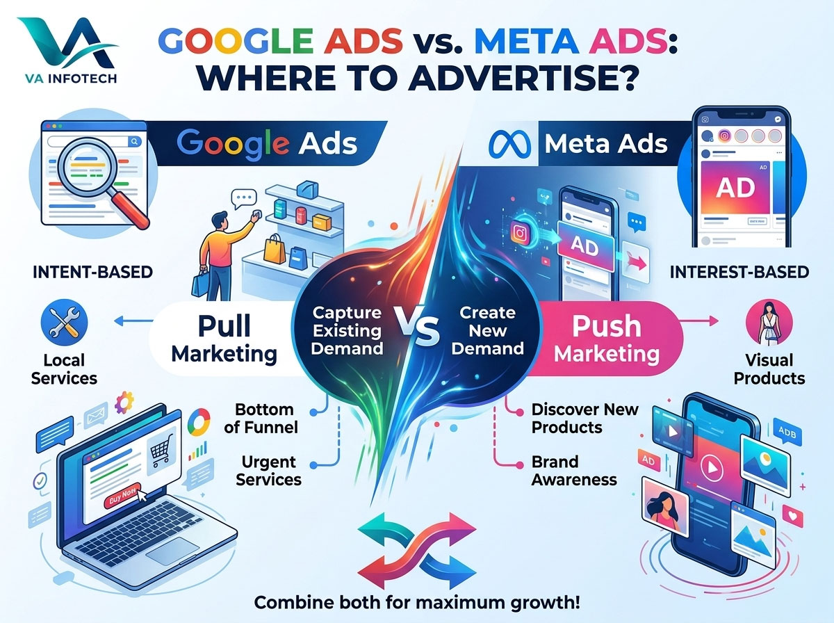 Google Ads vs Meta Ads: Where Should Your Business Advertise?