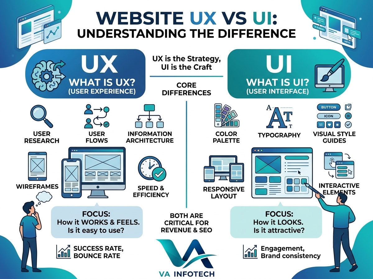 Website UX vs UI: Understanding the Difference