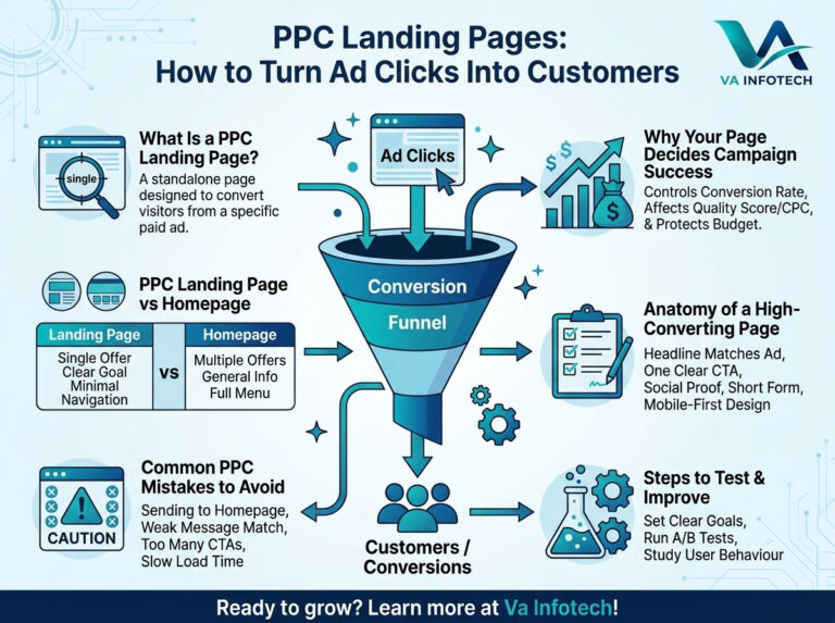 PPC Landing Pages: How to Turn Ad Clicks Into Customers